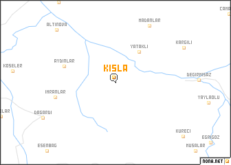 map of Kışla