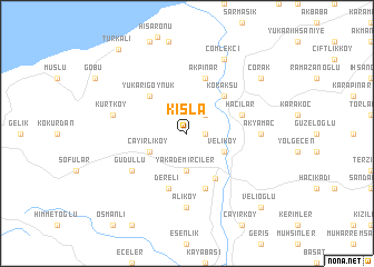 map of Kışla