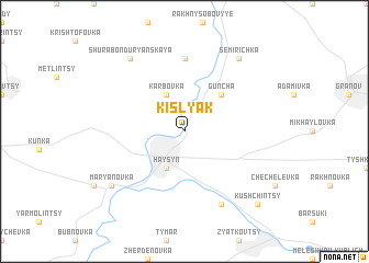 map of Kislyak