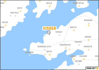 map of Kisoga