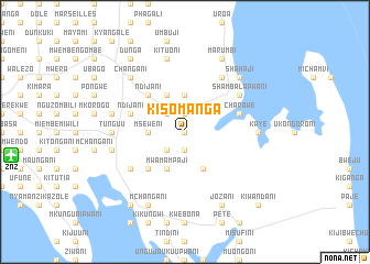 map of Kisomanga