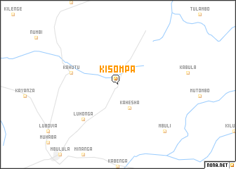 map of Kisompa