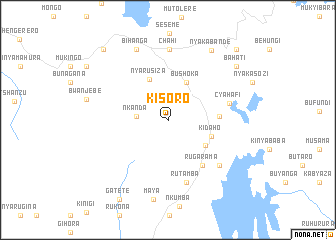 map of Kisoro