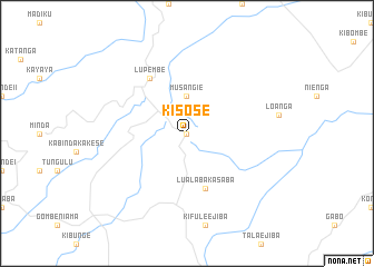 map of Kisose