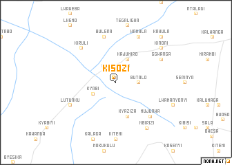 map of Kisozi