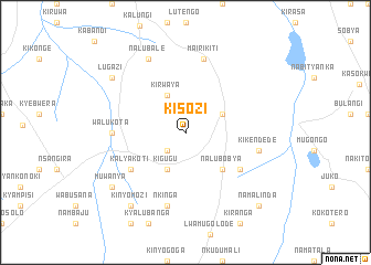 map of Kisozi
