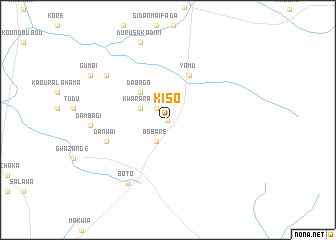 map of Kiso