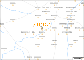 map of Kissaboun