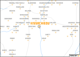 map of Kissachiéou