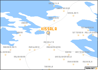 map of Kissala