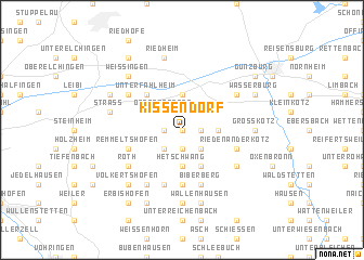 map of Kissendorf