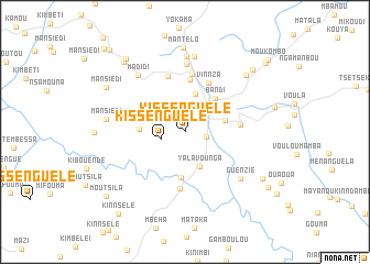 map of Kissénguélé