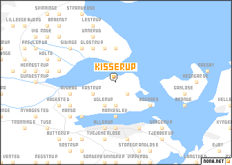 map of Kisserup