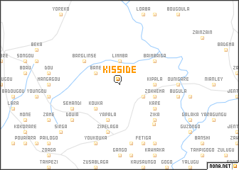 map of Kissidé
