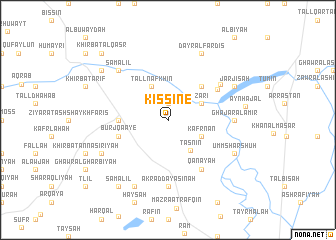 map of Kissine