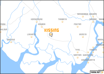 map of Kissing