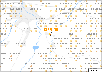 map of Kissing