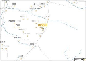 map of Kisso