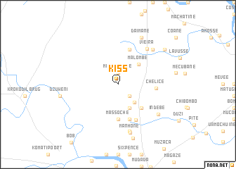 map of Kiss