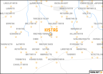 map of Kistag