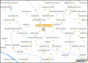 map of Kistamási