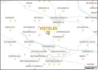 map of Kistelek