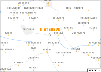 map of Kistenevo