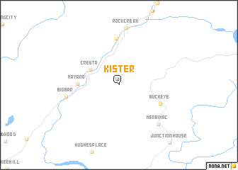 map of Kister