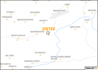 map of Kistër