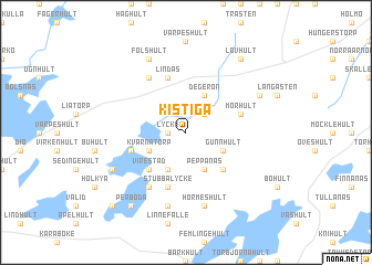 map of Kistiga