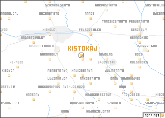 map of Kistokaj