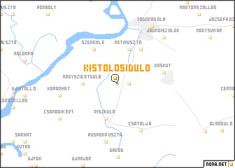 map of Kistölösidůlő