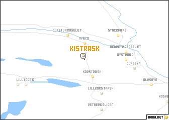 map of Kisträsk