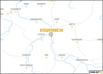 map of Kisukimachi