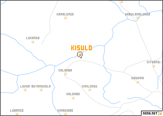 map of Kisulo