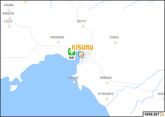 map of Kisumu