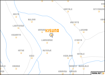 map of Kisuna