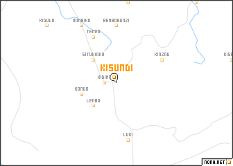 map of Kisundi