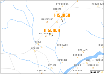 map of Kisunga