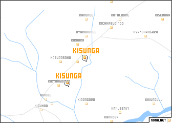 map of Kisunga