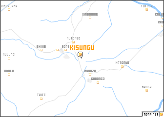 map of Kisungu