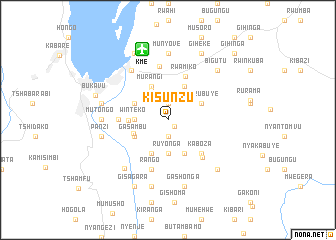 map of Kisunzu