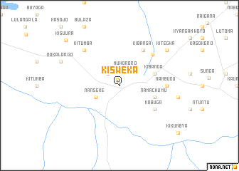 map of Kisweka