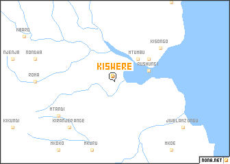 map of Kiswere