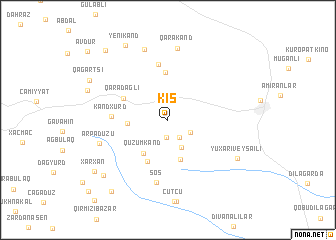 map of Kiş