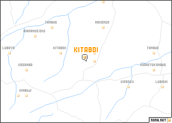 map of Kitabo I