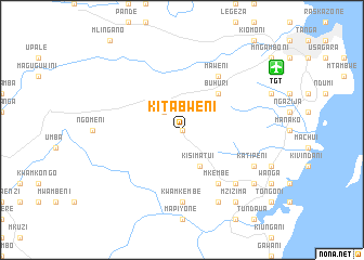 map of Kitabweni