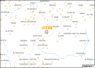 map of Kitāb