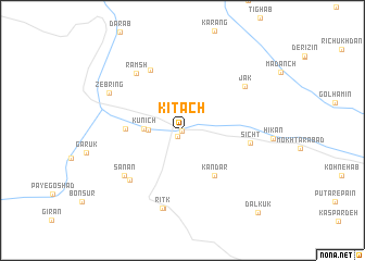 map of Kītach