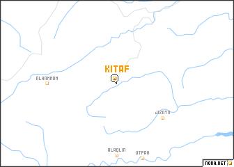 map of Kitāf